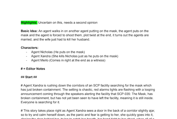 write terrifying horror stories for any format without ai